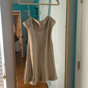 12th tribe gold dress